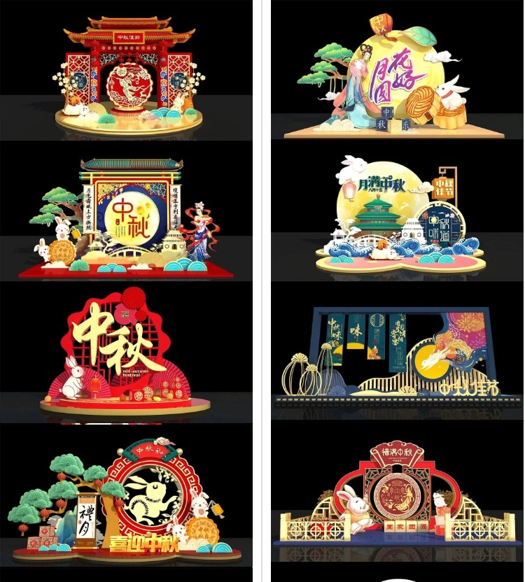 中秋國(guó)慶雙節(jié)來(lái)臨，大型廣告KT板固定安裝不用桁架、展架怎么做？
